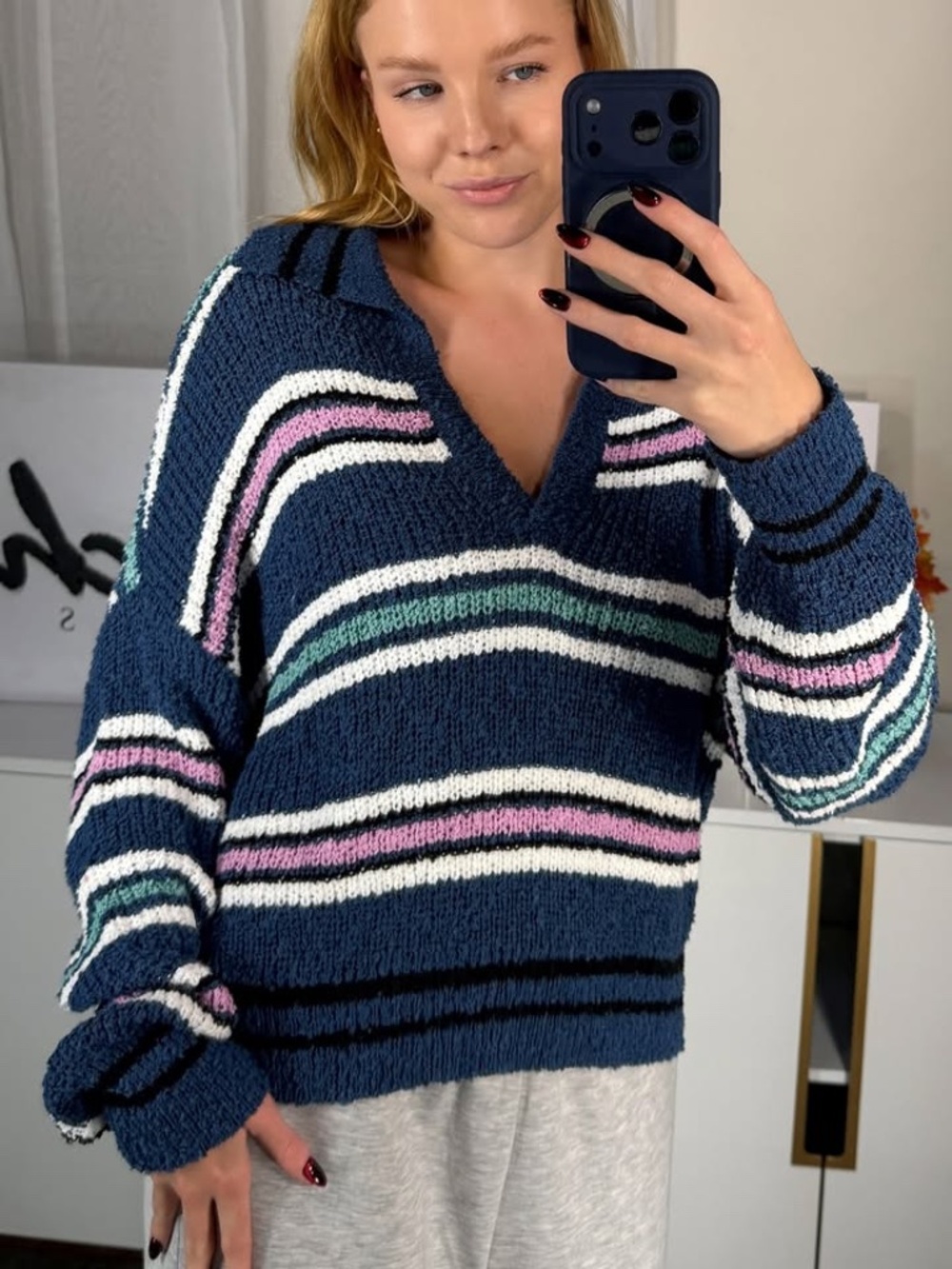 Maribel Striped Knit